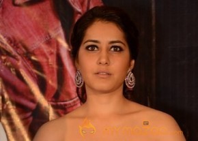 Raashi Khanna Hot Maroon Dress Glam Pics photo 10