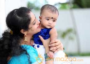 Raasi Photoshoot With Her Daughter Rithima