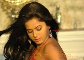 Rachana Maurya Red Dress Pics photo 2