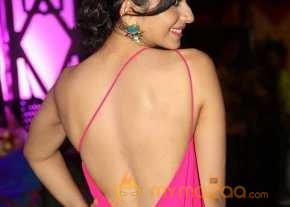  Rakul Preet Singh Open Back Pink Dress Stills  photo 2