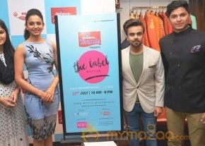 Rakul Preet Singh Unveils the Curtains of ‘The Label Bazar’-A Exquisite Designer Exhibition by Anam Mirza at Hotel Park Hyatt photo 10