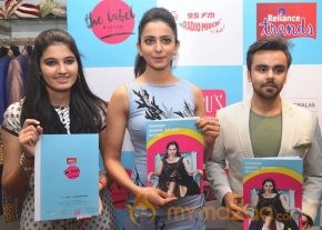 Rakul Preet Singh Unveils the Curtains of ‘The Label Bazar’-A Exquisite Designer Exhibition by Anam Mirza at Hotel Park Hyatt photo 11