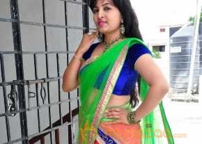 Roshini Half Saree Photoshoot photo 4