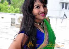 Roshini Half Saree Photoshoot