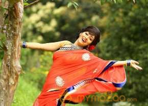 Sadha Beautiful Saree Pics photo 4