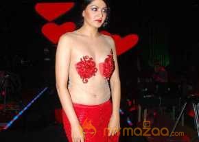  Sakshi Choudhary Photo Shoot On Transparent Red Dress  photo 4