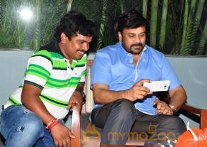 Sampoornesh Babu met Chiranjeevi latest photos