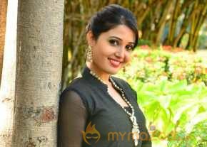 Sandra Amy Beautiful In Black Dress photo 4