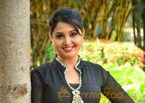 Sandra Amy Beautiful In Black Dress photo 6