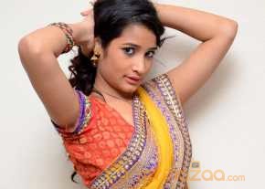 Santhoshi Sharma Half Saree Pics photo 5