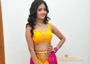 Shreya Vyas Sexy Hot Stills in Yellow Dress photo 13