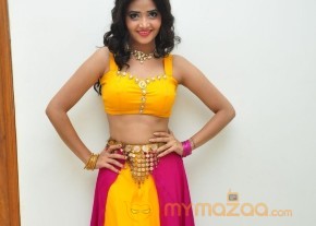 Shreya Vyas Sexy Hot Stills in Yellow Dress photo 14