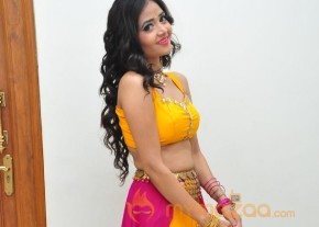 Shreya Vyas Sexy Hot Stills in Yellow Dress photo 27