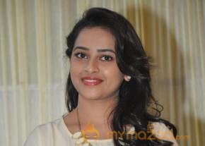 Sri Divya Stills At Rayudu Movie Press Meet photo 7
