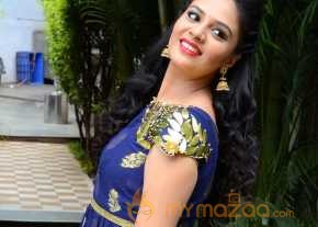 Srimukhi Photoshoot At Chandrika Movie Release Date Press Meet photo 3