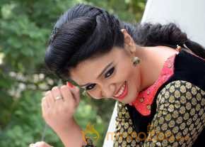 Srimukhi Photoshoot At Dhanalakshmi Talupu Tadithey Press Meet photo 3