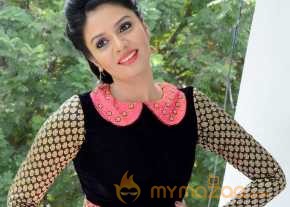 Srimukhi Photoshoot At Dhanalakshmi Talupu Tadithey Press Meet photo 8