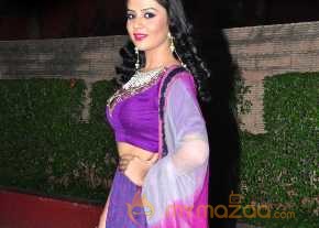  Srimukhi Photoshoot On Purple Midi Skirt  photo 3