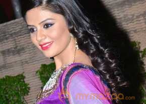  Srimukhi Photoshoot On Purple Midi Skirt  photo 2