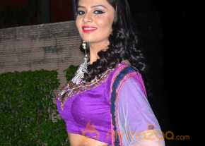  Srimukhi Photoshoot On Purple Midi Skirt  photo 6