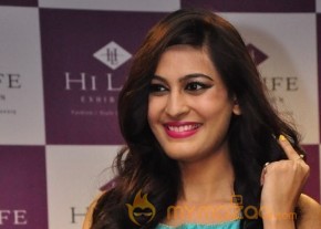 Swetha Jadhav Telugu actress @ Citi Hi Life Exhibition photo 13