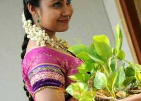 Varsha Pandey Latest Half Saree Stills photo 2