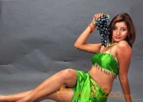 Vinisha Naidu Green Dress Pictures photo 6