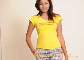  Vinisha Naidu Yellow Dress Pictures 