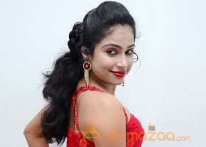 Vrushali Gosavi Red Dress Pics