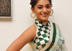 Yamini Bhaskar Hot Light Green Saree Pics photo 20