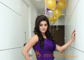 Yamini Bhasker Latest Violet Dress Photoshoot  photo 14