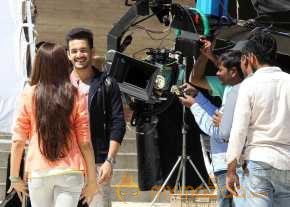 Akhil Movie Working Stills photo 17
