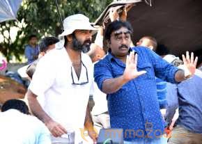 Akhil Movie Working Stills photo 14