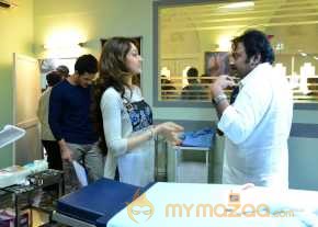 Akhil Movie Working Stills photo 9