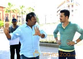 Akhil Movie Working Stills photo 10