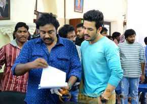 Akhil Movie Working Stills