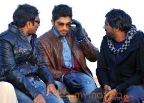 Allu Arjun & Jr.NTR At Spain Stills  photo 14
