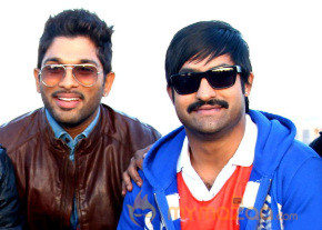 Allu Arjun & Jr.NTR At Spain Stills  photo 6
