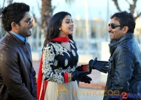Allu Arjun & Jr.NTR At Spain Stills 