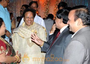 Ambica Krishna Son Marriage Reception photo 10