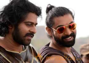 Baahubali Movie Working Stills