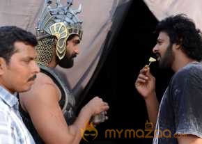 Baahubali Movie Working Stills photo 8