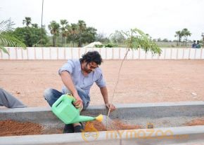 Baahubali Team participated in Haritha Haram Program | Prabhas, Rana and SS Rajamouli photo 5
