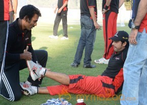 CCL 3 Telugu Warriors Team Practising At Ranchi  photo 178
