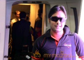 CCL 3 Telugu Warriors Team Practising At Ranchi 