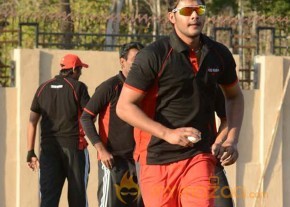 CCL 3 Telugu Warriors Team Practising At Ranchi  photo 119