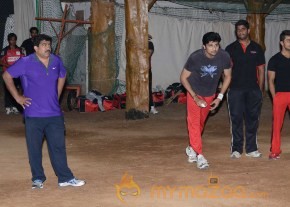 CCL 3 Telugu Warriors Team Practising For Semifinals  photo 54