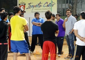 CCL 3 Telugu Warriors Team Practising For Semifinals  photo 79