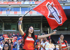 Celebs At Telugu Warriors Vs Bhojpuri Dabanggs CCL 3 Match   photo 62
