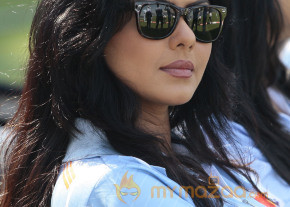 Celebs At Telugu Warriors Vs Bhojpuri Dabanggs CCL 3 Match   photo 61